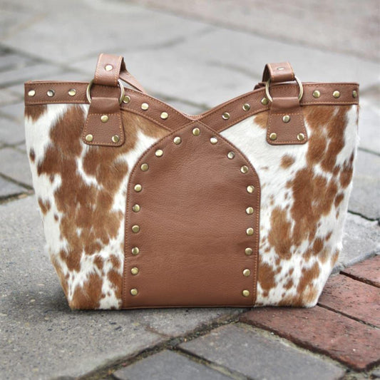 Natural Cowhides Leather Bag