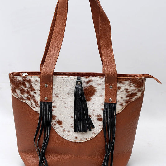 Natural Cowhides Leather Bag