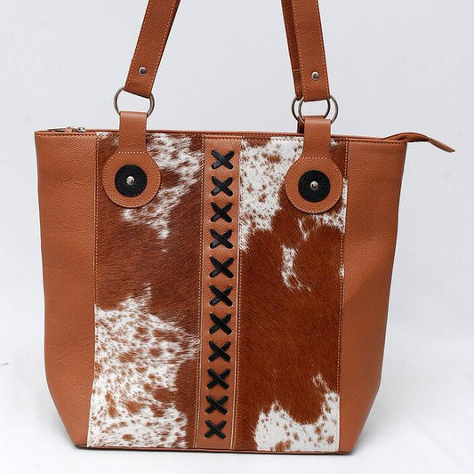 Natural Cowhides Leather Bag