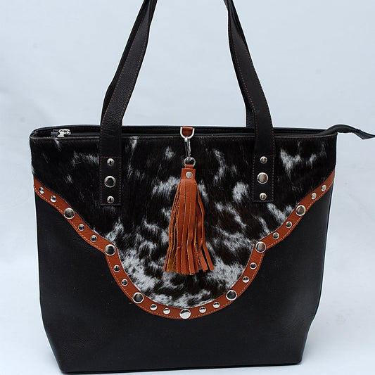 Natural Cowhides Leather Bag