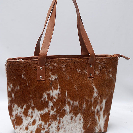 Natural Cowhides Leather Bag