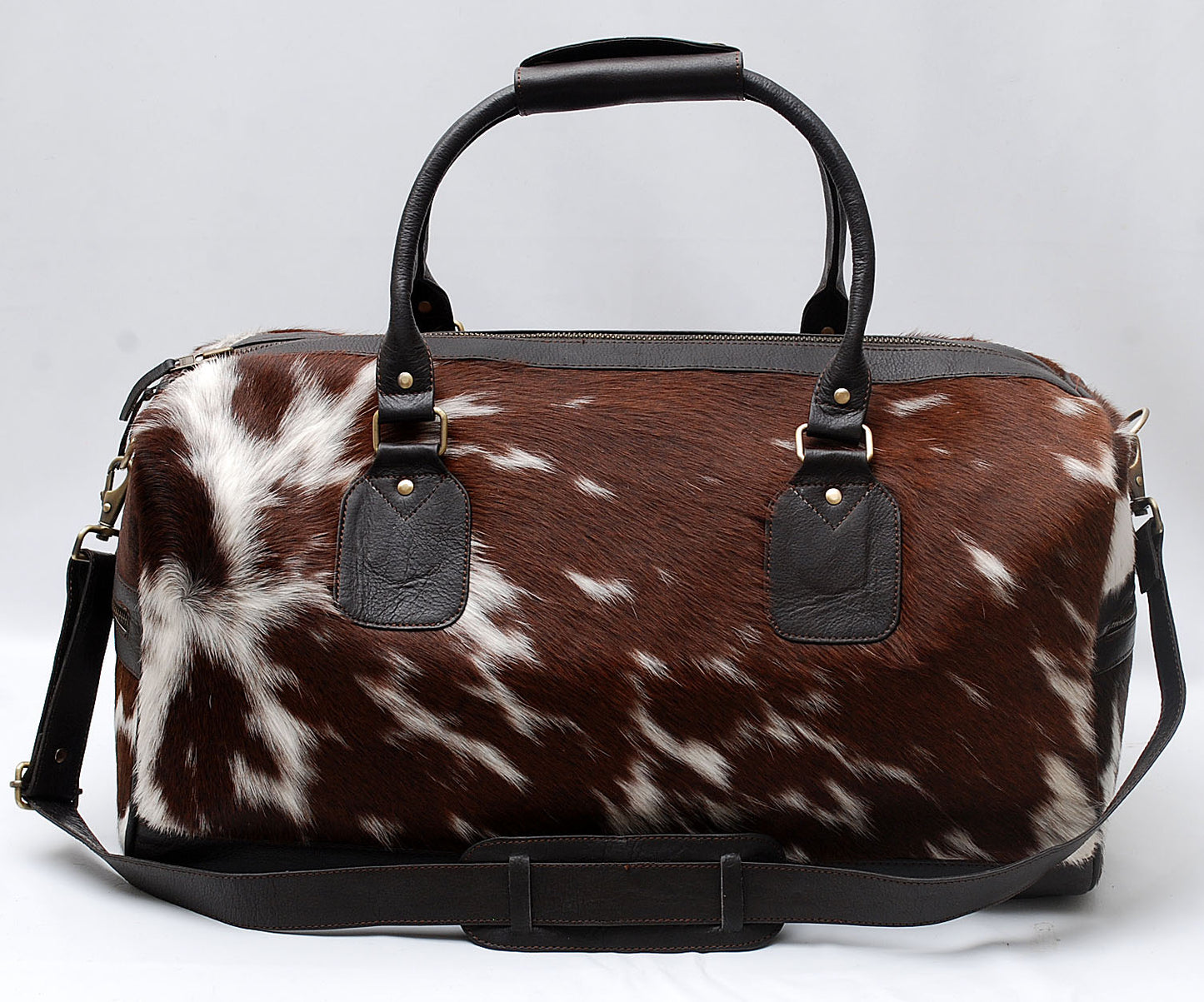 Natural Cowhides Gym Bag