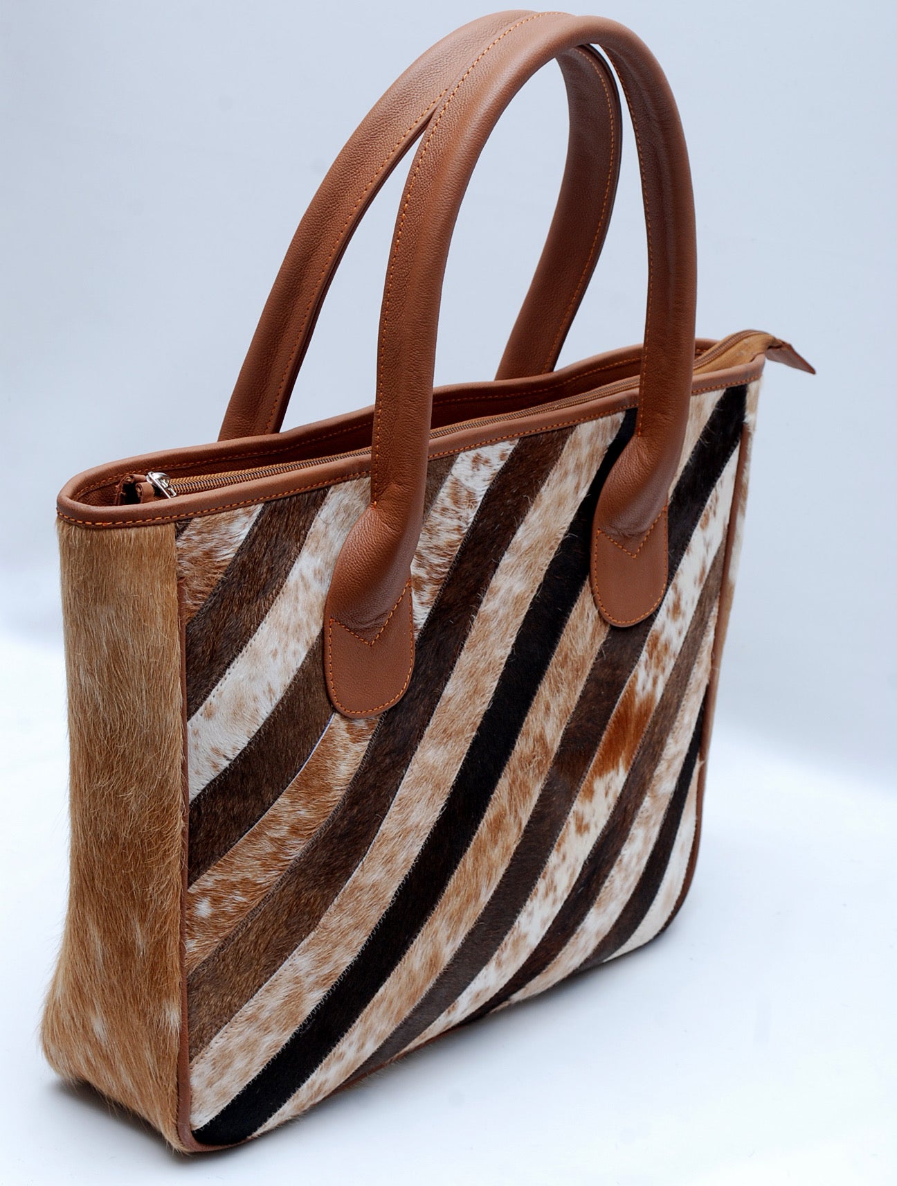 Natural Cowhides Leather Bag