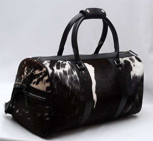 Natural Cowhides Gym Bag