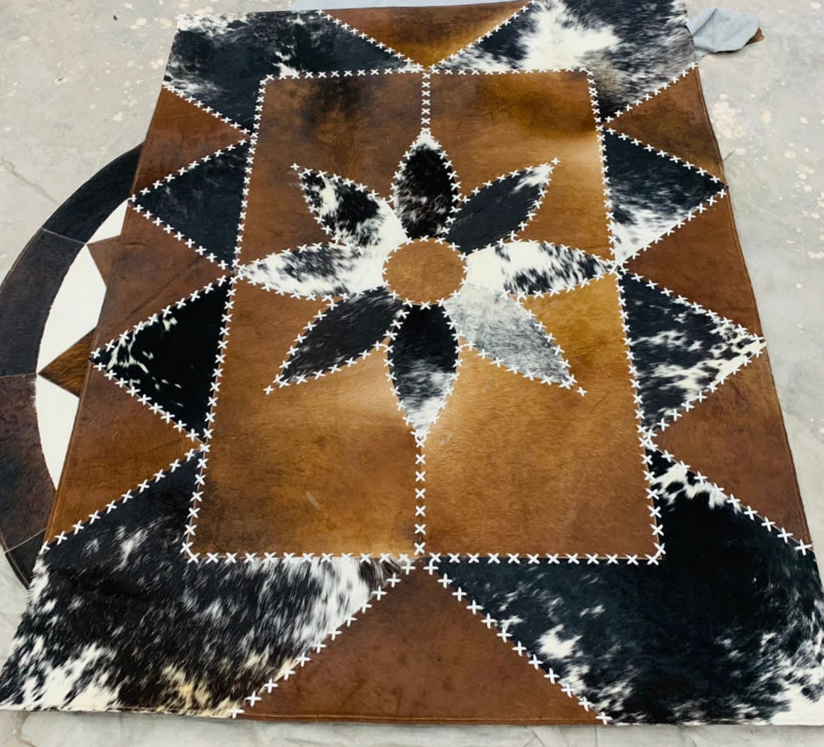 Natural Cow Hide Rug