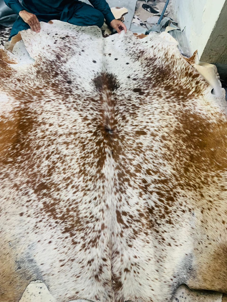 Natural Cow Hide Rug